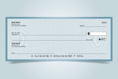 Finans Kullanımı için Düzenlenebilir Boş Banka Denetim Vektörü Biçimi