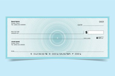 Boş Çek Düzeni ile Mali Belge Vektörü