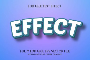 Düzenlenebilir metin biçimi efekti, düzenlenebilir metin etkisi