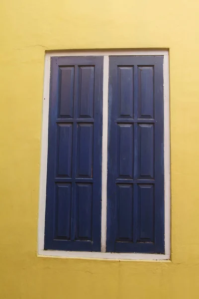 Puerta Madera Colorida Casa — Foto de Stock