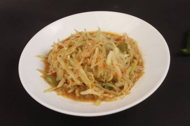 rendelenmiş papaya meyvesi