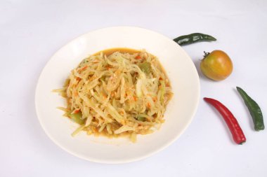 rendelenmiş papaya meyvesi