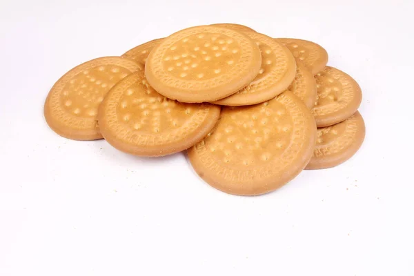 Biscoitos Manteiga Com Manteiga — Fotografia de Stock