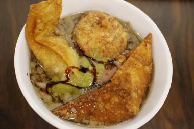 Lezzetli çorba, yemek, yakın görüş.