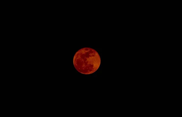 Księżyc Jest Pełnią Księżyca Niebie — Zdjęcie stockowe