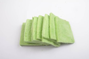 beyaz zemin üzerine ekmek