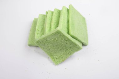 beyaz zemin üzerine ekmek