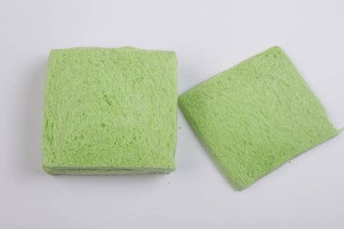 beyaz zemin üzerine ekmek