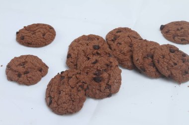 Masada çikolata parçacıklı