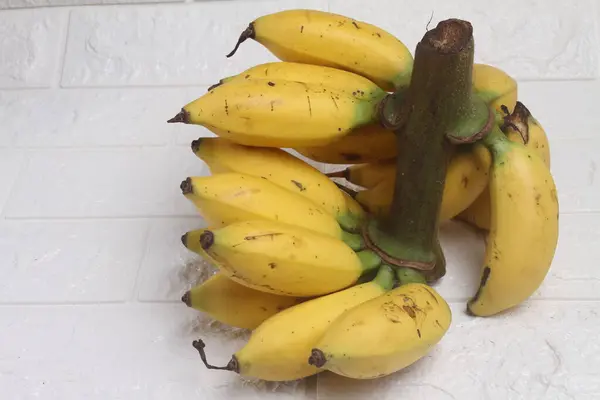 Bananas Maduras Mesa — Fotografia de Stock