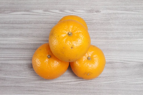 Oranžové Plody Stole — Stock fotografie