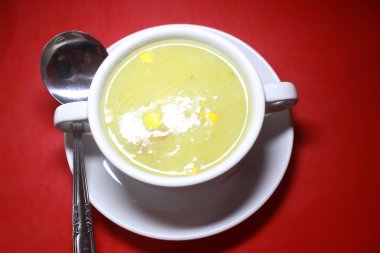 bir kase krem çorba