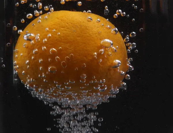 Sinaasappelsap Zwart Sap — Stockfoto