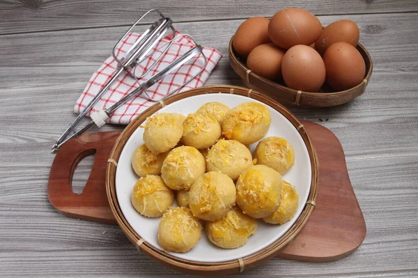Crostata All Ananas Servita Piatto — Foto Stock
