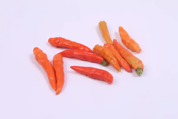 Zanahorias Rojas Sobre Fondo Aisladas — Foto de Stock