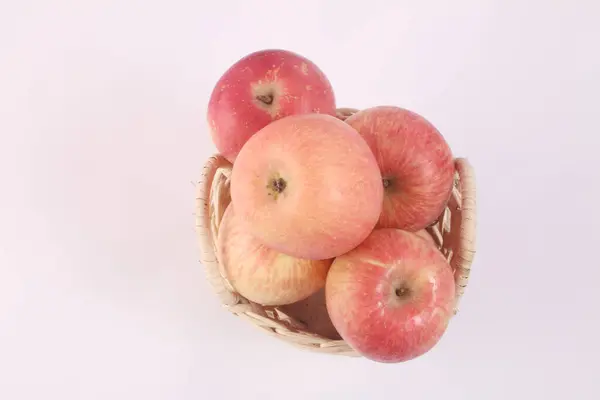 Apples Isolated White Background — Stock Photo, Image