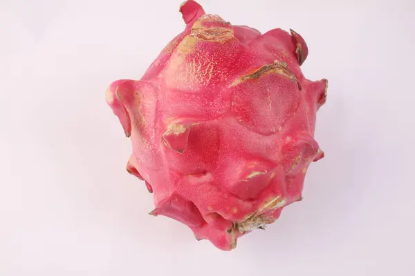 Drachenfrucht Oder Aya Pitaya Auf Weißem Hintergrund — Stockfoto