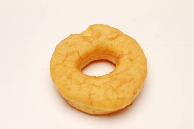 beyaz arkaplanda donut
