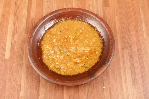 Salsa Pomodoro Piccante Curry — Foto Stock