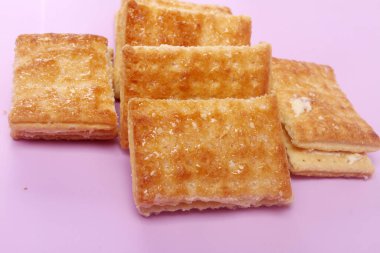 Lezzetli yiyeceklerin yakın görüntüsü