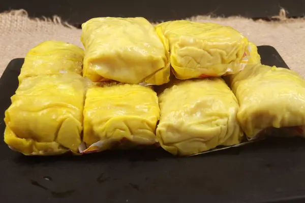 Pannkaka Durian Bordet — Stockfoto
