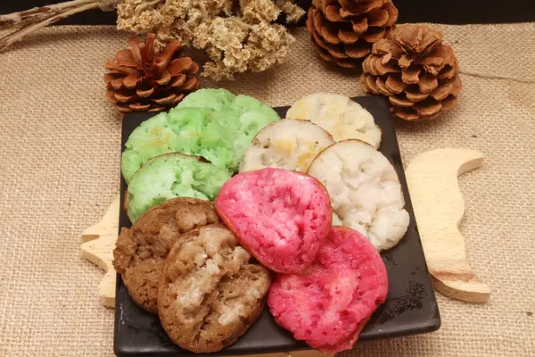 Coro Bikang Cake Traditionele Snack Uit Indonesië — Stockfoto