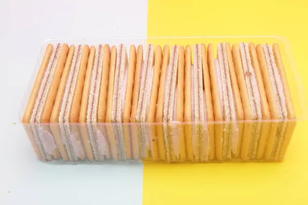 Сендвіч Печиво Столі — стокове фото