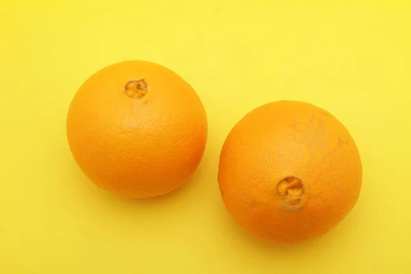 Свіжий Смачний Апельсин Білому Тлі — стокове фото