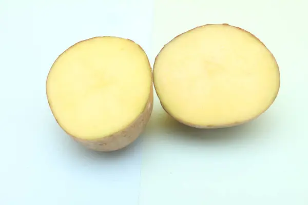 Картопля Картопля Білому Тлі — стокове фото