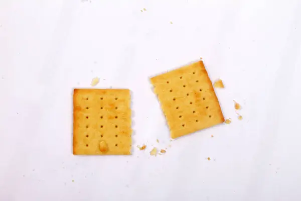 Close Delicious Crackers — Stock Photo, Image