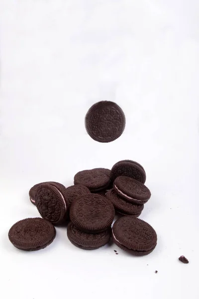 Biscuits Chocolat Aux Pépites Chocolat — Photo