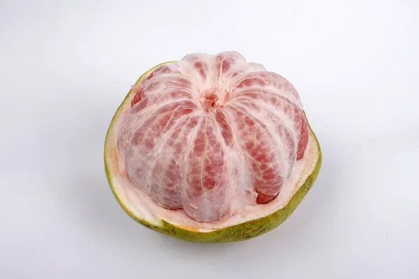 Fruta Naranja Grande Fresca Sobre Fondo Blanco — Foto de Stock