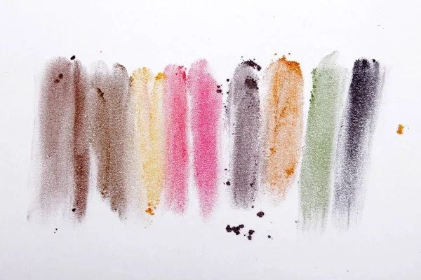 renkli suluboya fırça seti