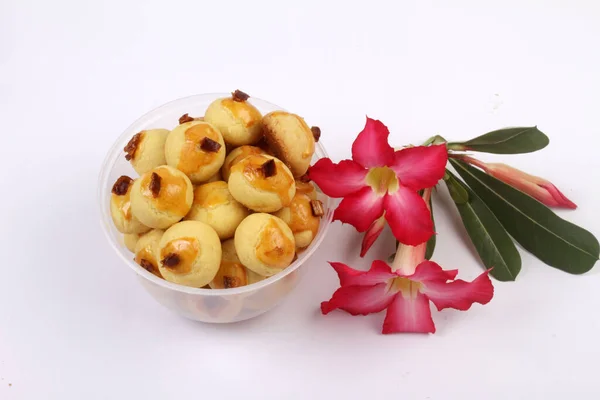 Nastar Pineapple Tart Jar — Stock Photo, Image