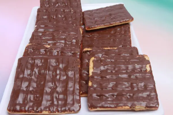 Schokolade Mit Nüssen Und Schokolade — Stockfoto