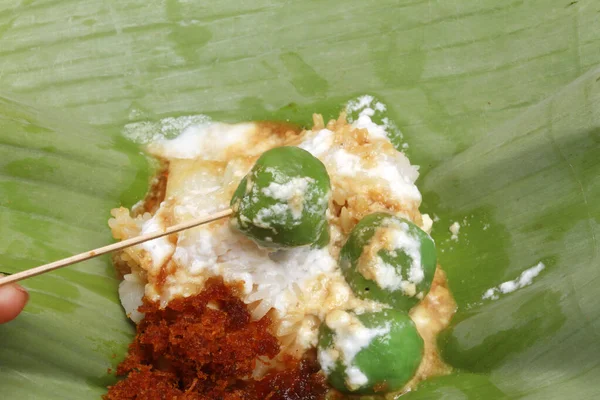 Gemblong Adalah Makanan Ringan Tradisional Indonesia — Stok Foto