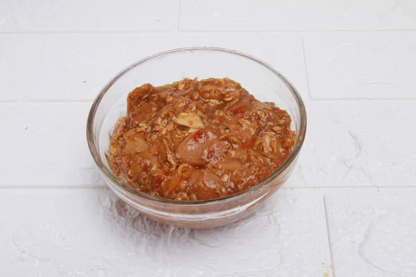Eine Schale Mit Seblak Asiatische Lebensmittel — Stockfoto