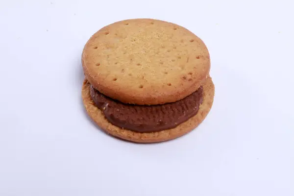 Sötét Csokoládé Chip Cookie — Stock Fotó