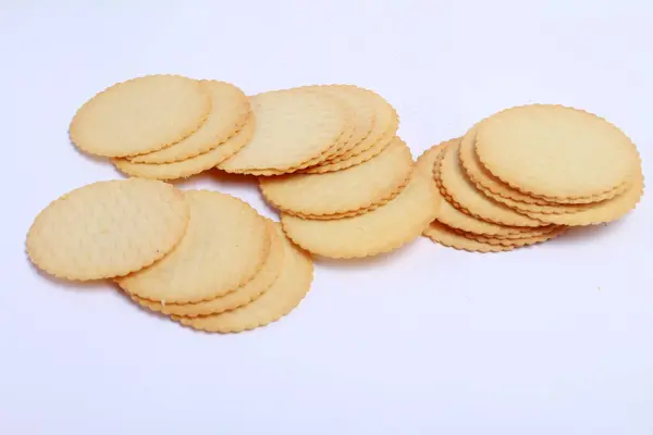 Cookies Met Chocolade Vulling — Stockfoto