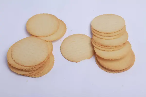 Печиво Вершковою Начинкою — стокове фото