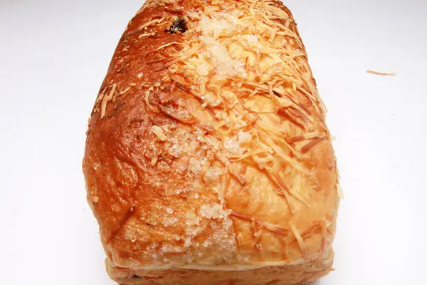Bread Raisins Raisins White Background — Stock Photo, Image