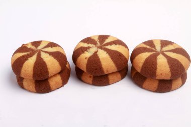 Beyaz bir arka planda gingerbread