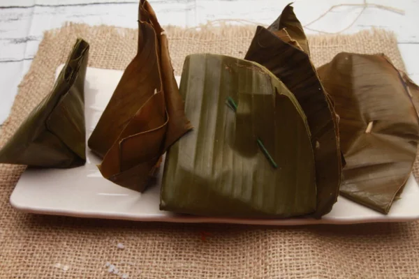 Indonesien Traditioneller Snack Kipas Kuchen — Stockfoto
