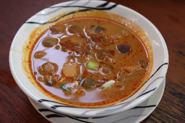一碗咖哩 亚洲菜 — 图库照片