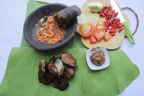 Dipersiapkan Untuk Memasak Makanan Asia — Stok Foto