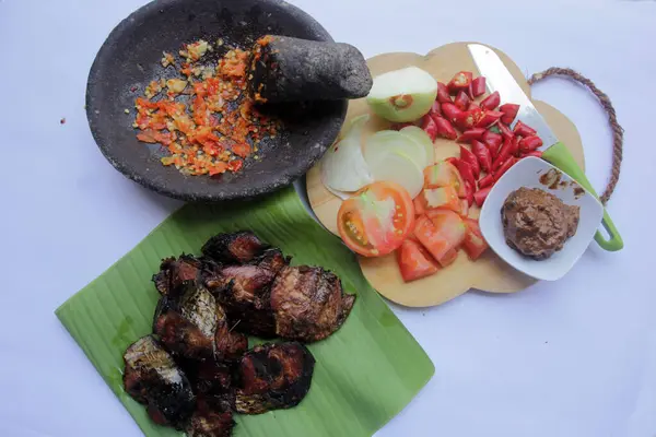 Bumbu Makanan Asia Atas Meja — Stok Foto