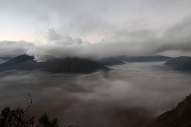Bromo Dağı manzarası