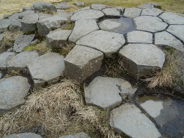 Piedras Geométricas Islandia —  Fotos de Stock