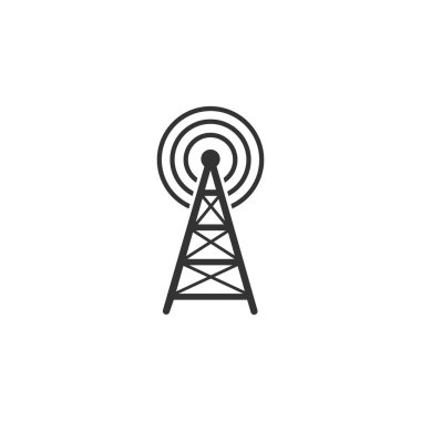 Simge Vektörü İllüstrasyon Logo Şablonu Düz Gönderiliyor