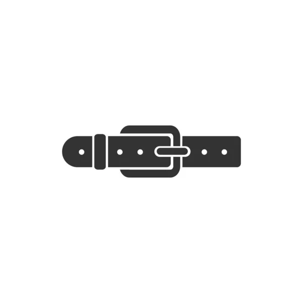 Icono Cinturón Ilustración Símbolo Signo Vectorial Aislado Plano Moderno — Vector de stock